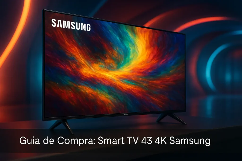 Guia de Compra: 5 Melhores Smart TV 43 4K Samsung com Estoque no Brasil