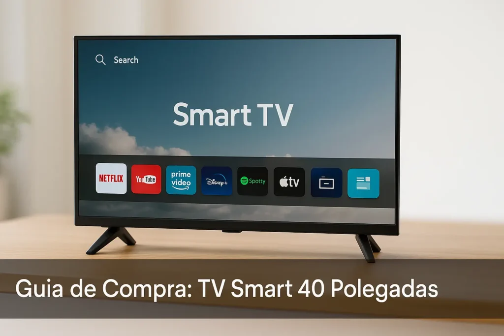 5 Melhores TV Smart 40 Polegadas com Custo-Benefício Imbatível