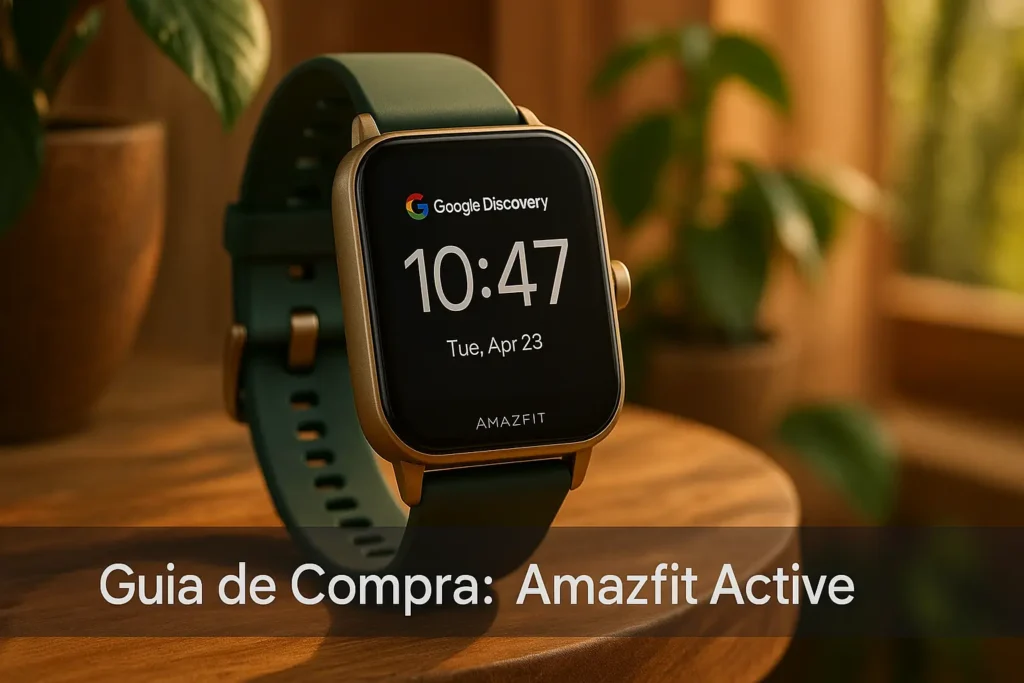 Guia de Compra: 5 Melhores Relógios Amazfit Active Recomendados por Especialistas