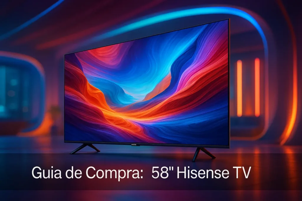 5 Melhores 58 Hisense TV com Qualidade e Conectividade