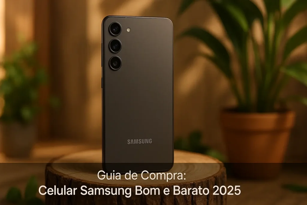 Guia de Compra: 5 Celulares Samsung Bons e Baratos em 2025