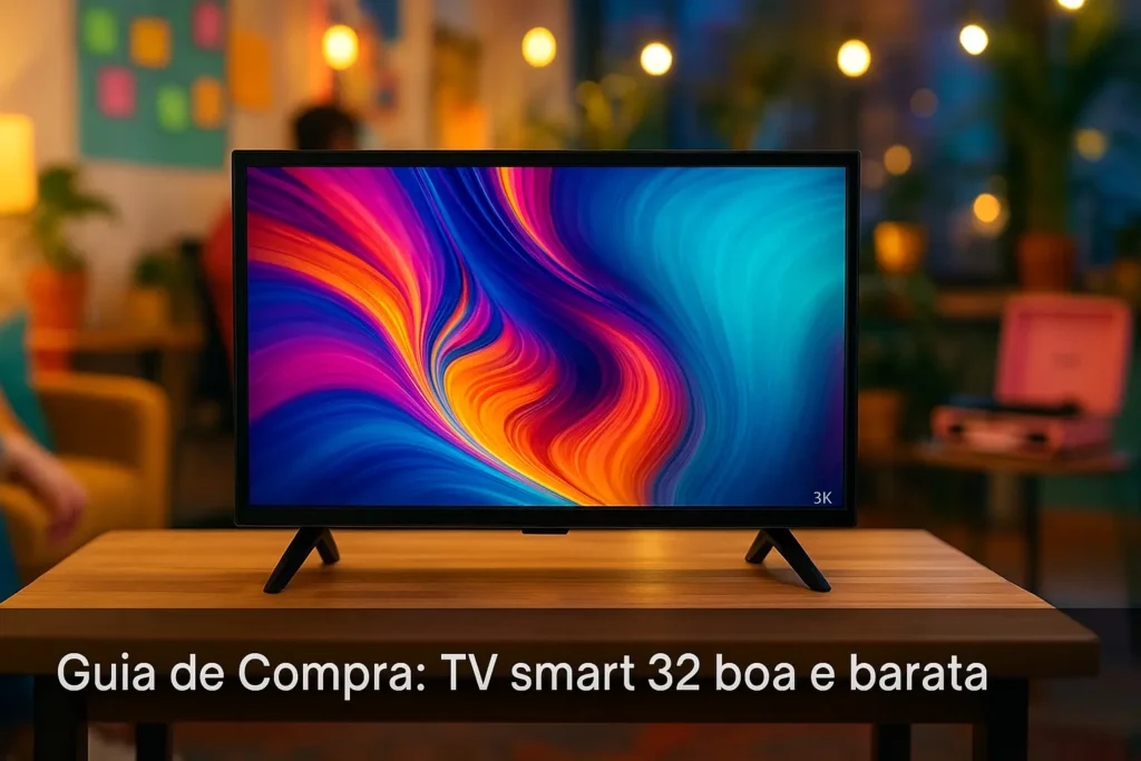 5 Melhores TV Smart 32" Boa e Barata