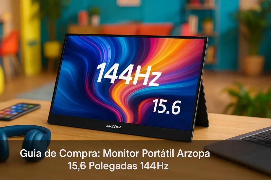 5 Melhores Monitor Portátil Arzopa 15.6 Polegadas 144Hz