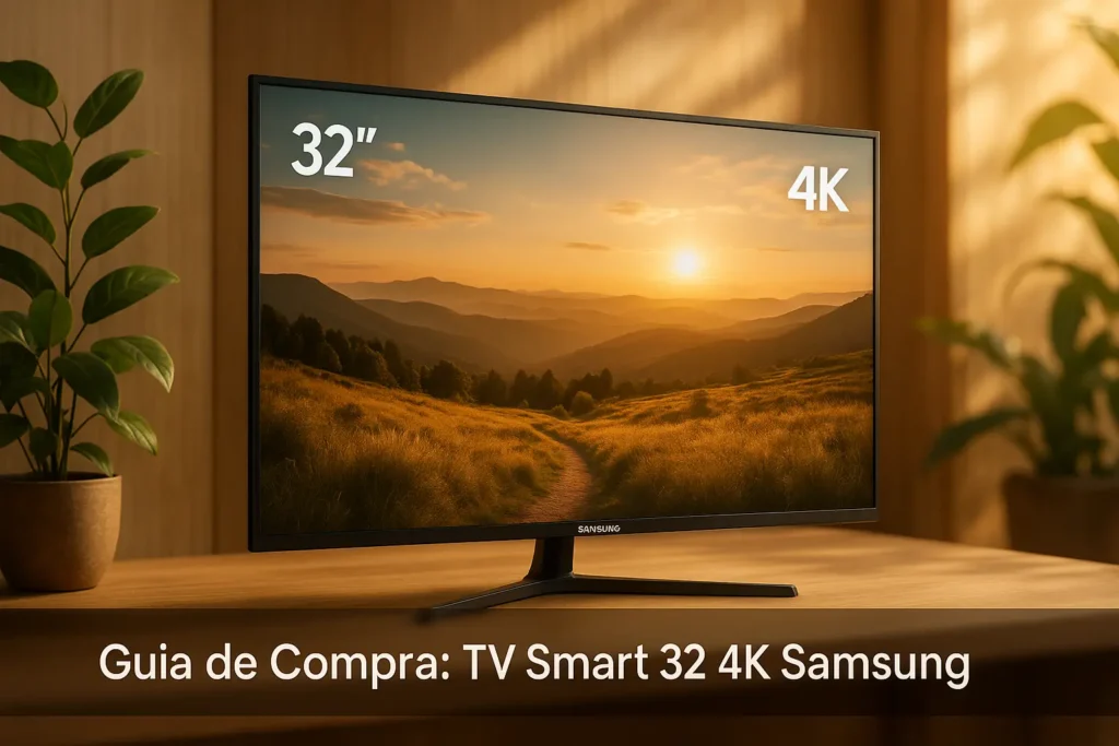 5 Melhores TV Smart 32 4K Samsung para o Dia a Dia