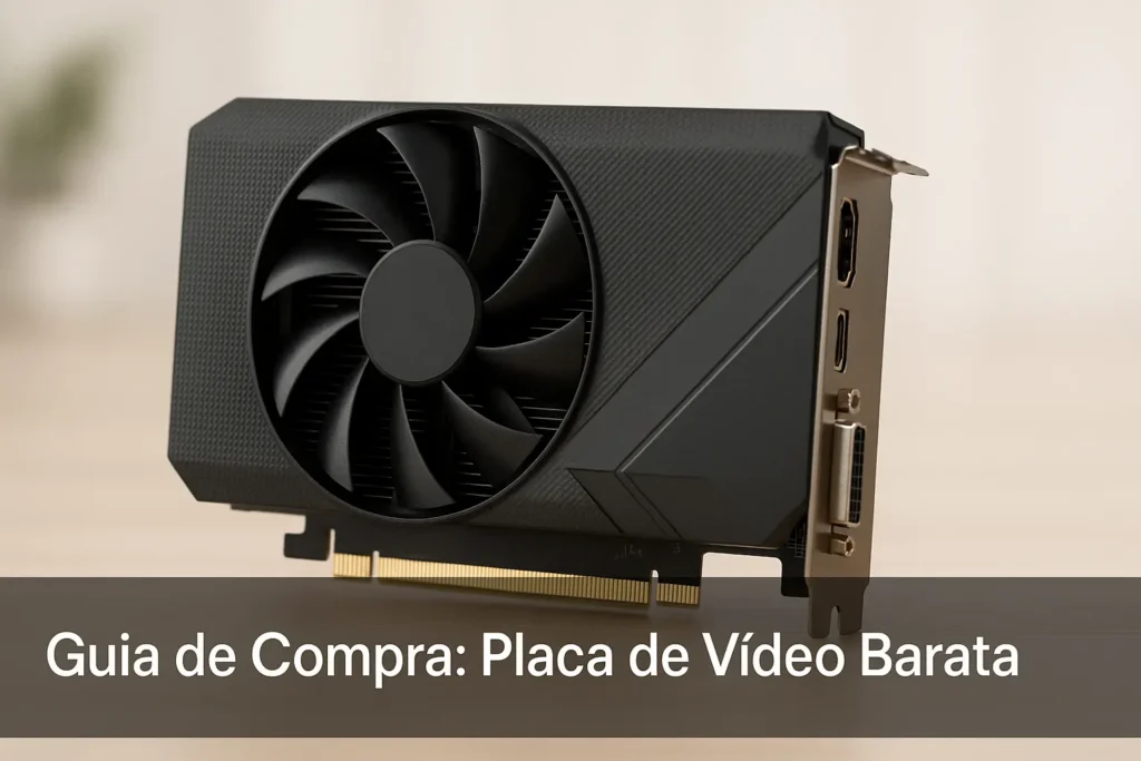 Guia de Compra: 5 Melhores Placas de Vídeo Baratas para 2025