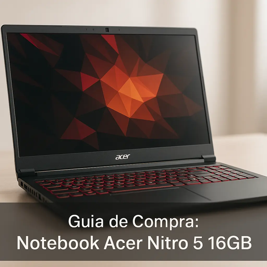 Guia de Compra: 5 Melhores Notebook Acer Nitro 5 16GB para 2025