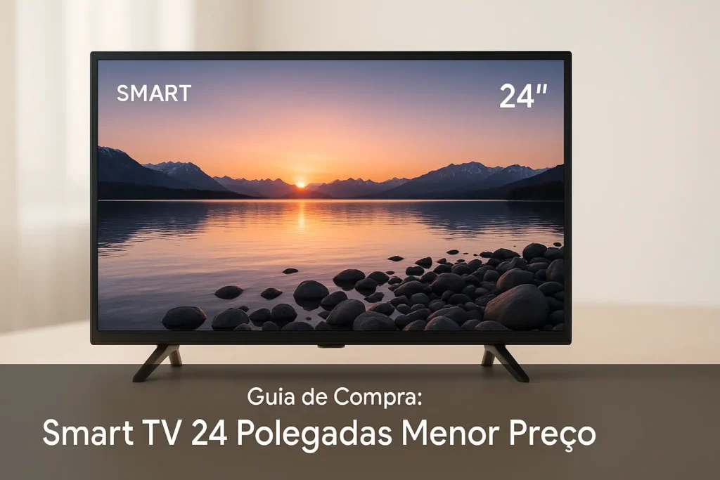 5 Melhores Smart TVs 24 Polegadas Menor Preço
