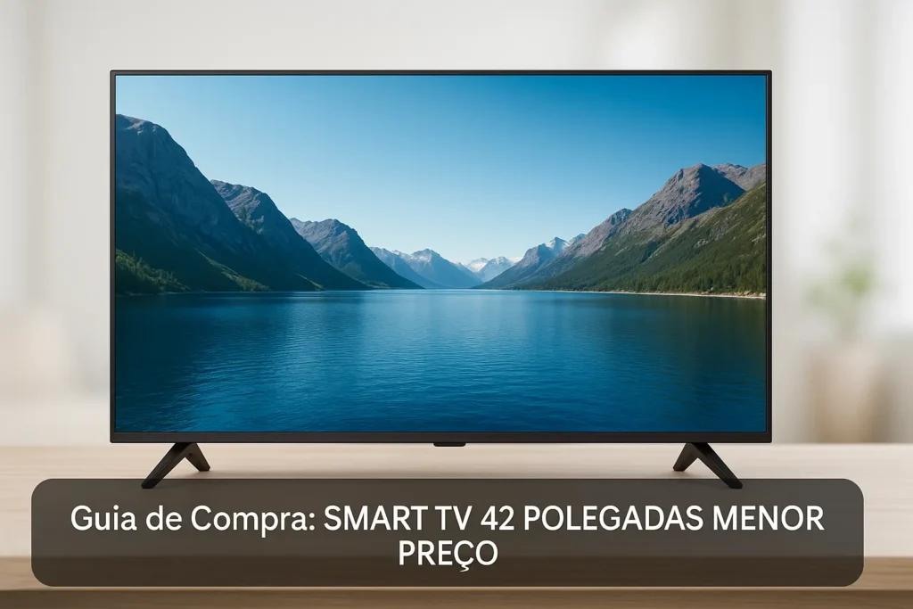 Guia de Compra: 5 Melhores Smart TVs 42" com Menor Preço
