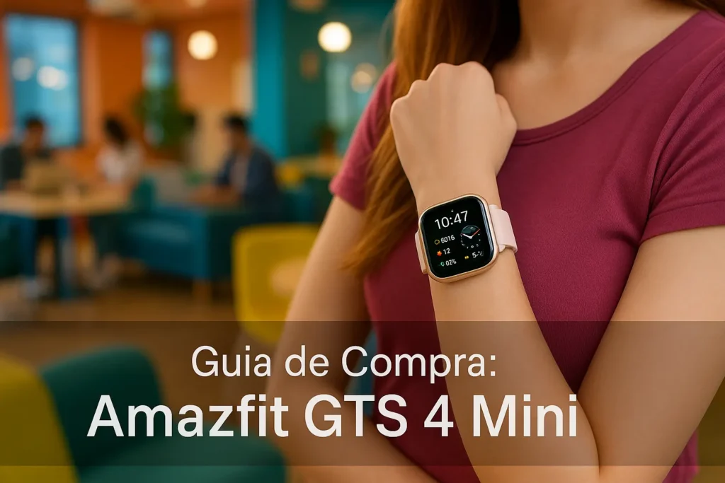 Guia de Compra: 5 Melhores Amazfit GTS 4 Mini Feminino