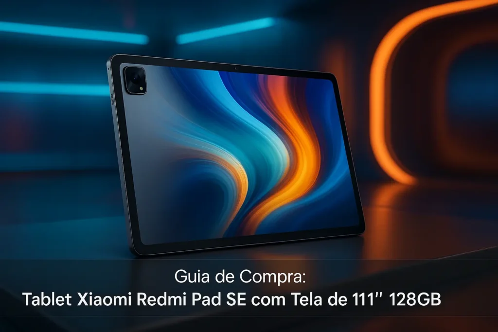 Guia de Compra: 5 Melhores Tablet Xiaomi Redmi Pad SE com Tela de 11″ 128GB