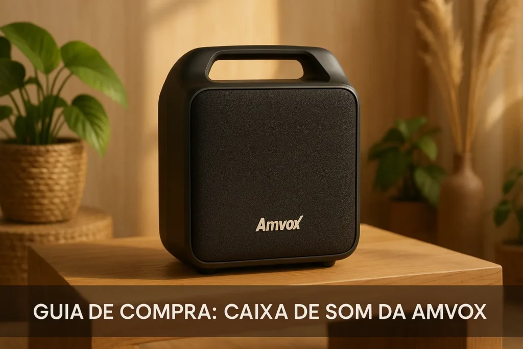 5 Melhores Caixa de Som da Amvox para Curtir em Alta Potência