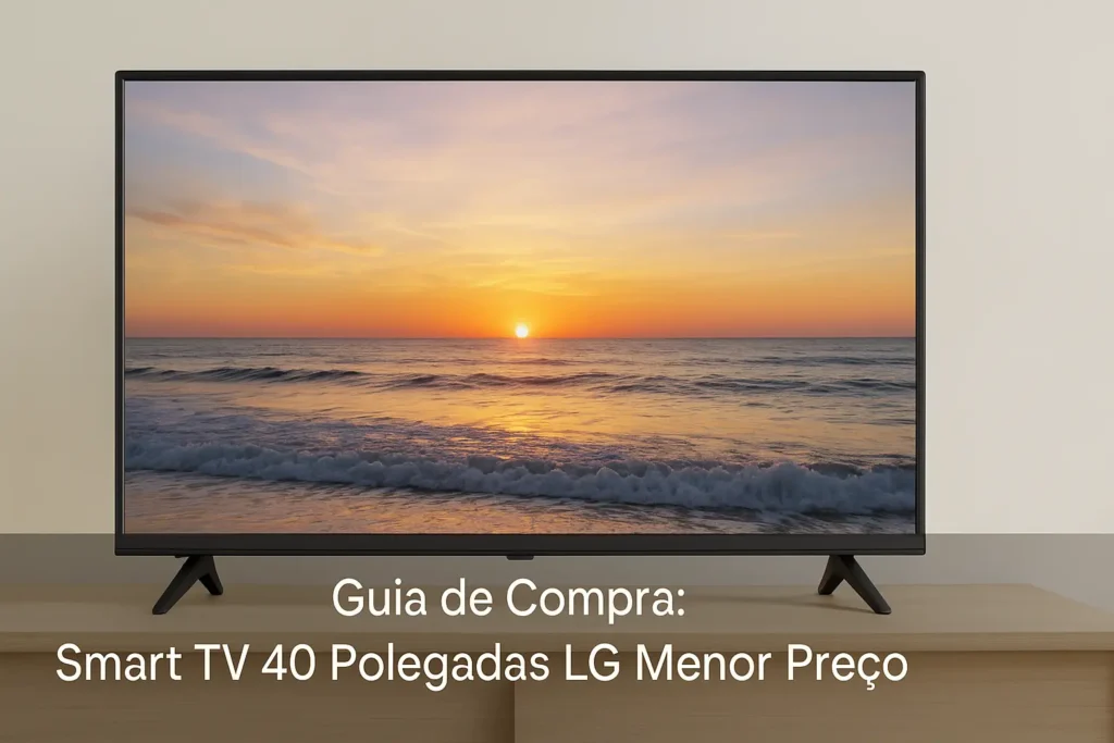 Guia de Compra: 5 Melhores Smart TVs 40 Polegadas LG com Menor Preço