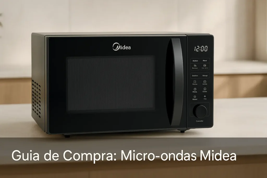 5 Melhores Micro-ondas Midea para Cozinhas Modernas