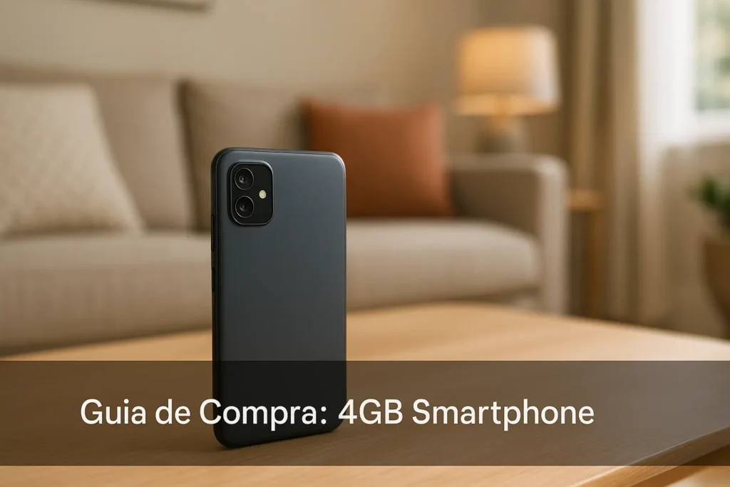 Top 5 Smartphones 4GB com Melhor Custo × Benefício do Mercado