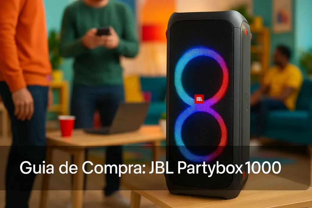 Guia de Compra: 5 JBL PartyBox 1000 com Nota Máxima dos Consumidores