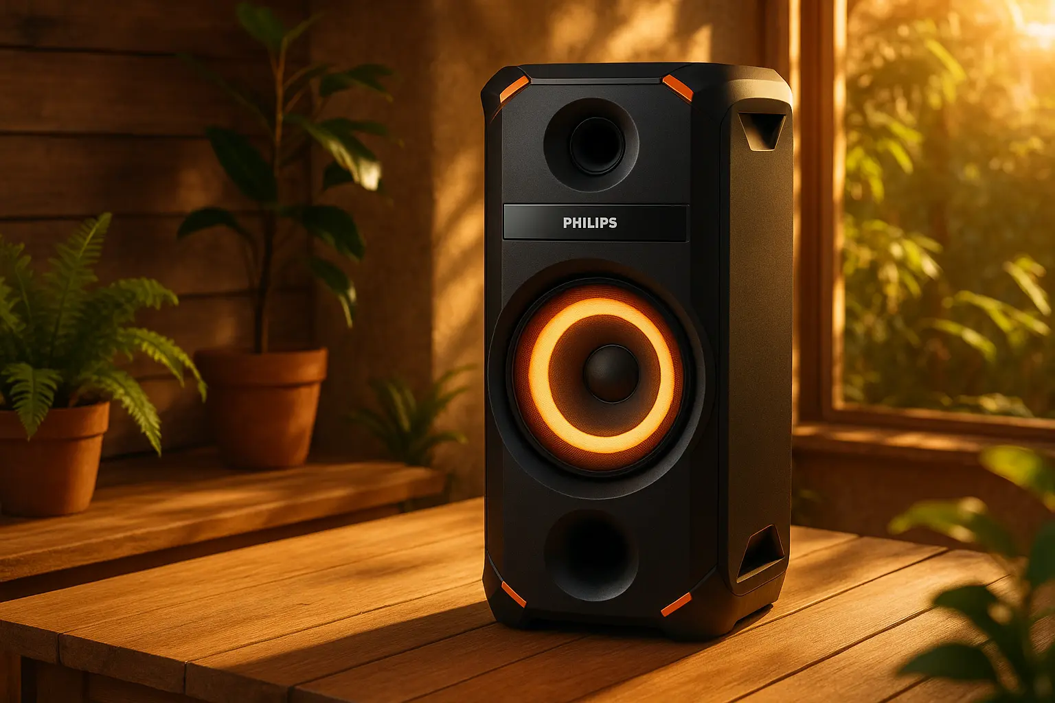 5 Melhores Caixa de Som Philips Party Speaker Bluetooth 1300W TAX4209