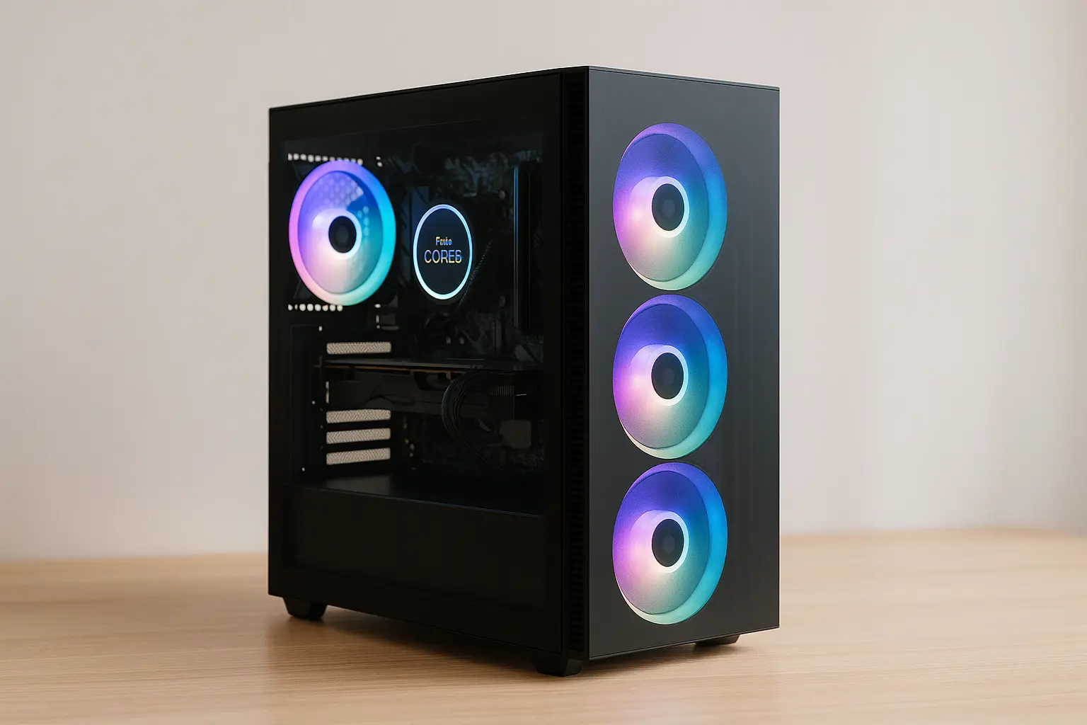 6 PC gamer i5 com design premium por preço justo
