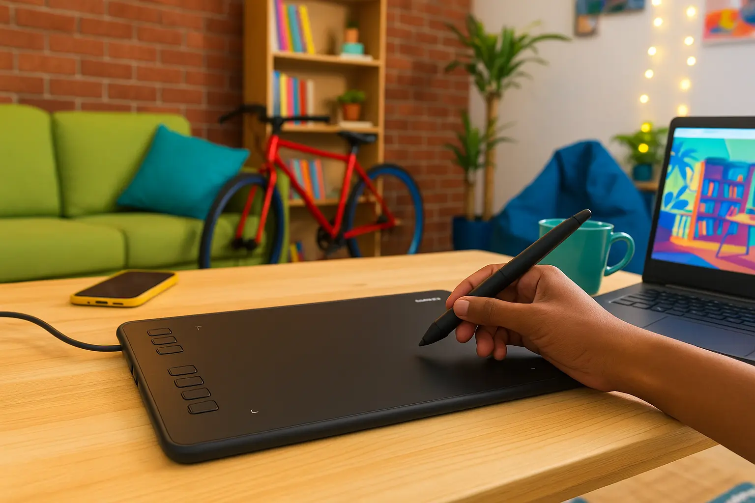 Huion mesa digitalizadora boas até R$429 com tecnologia de ponta