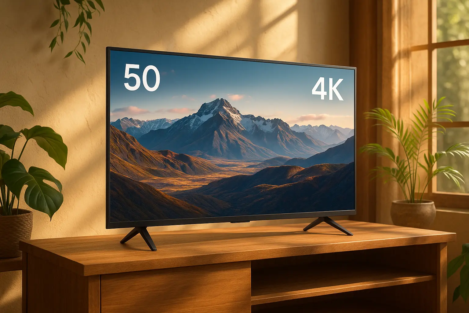 Smart TV 50 4K barato com alta avaliação