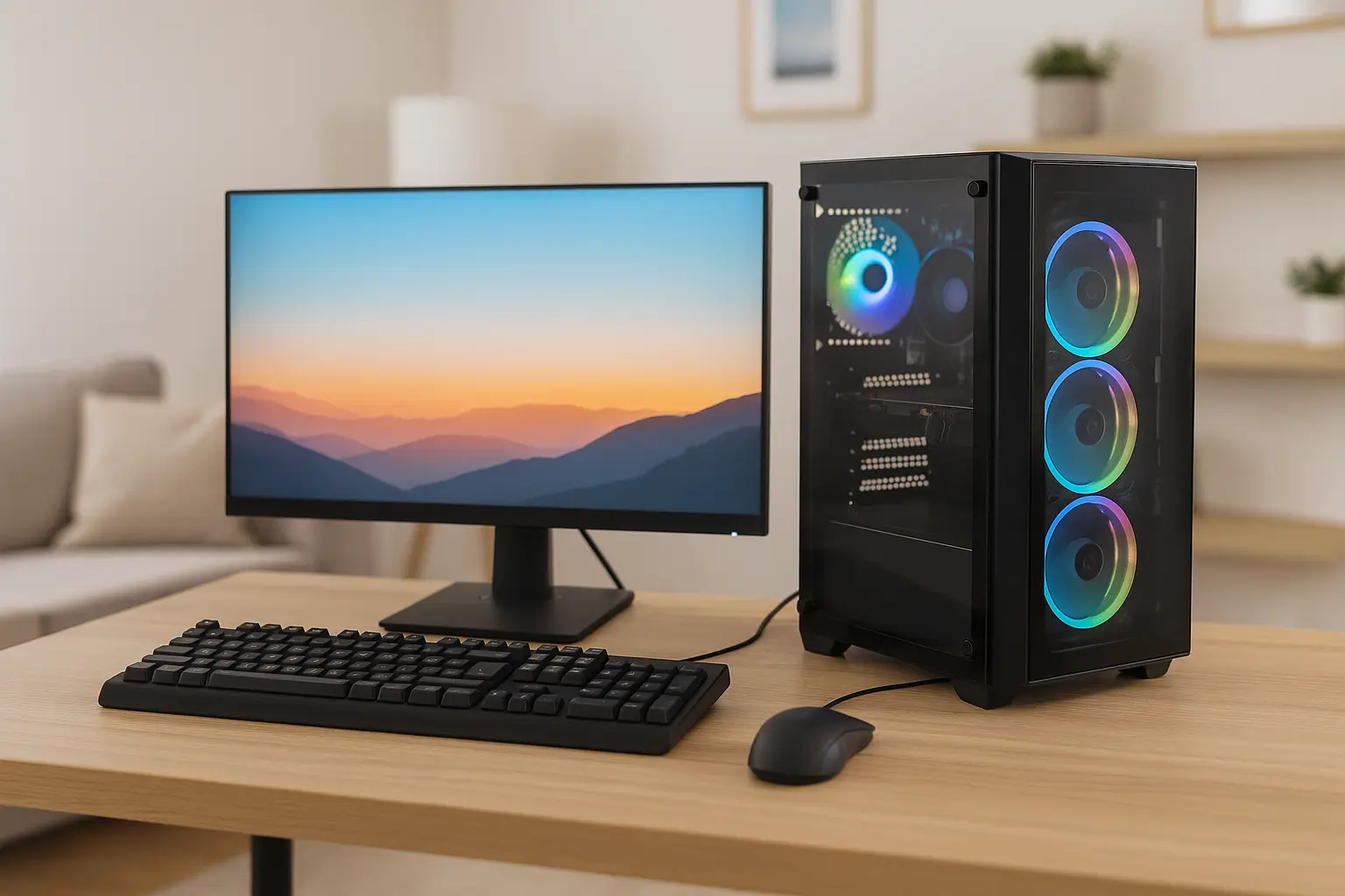 6 PC gamer Ryzen 5 5600g completo com garantia estendida e suporte VIP