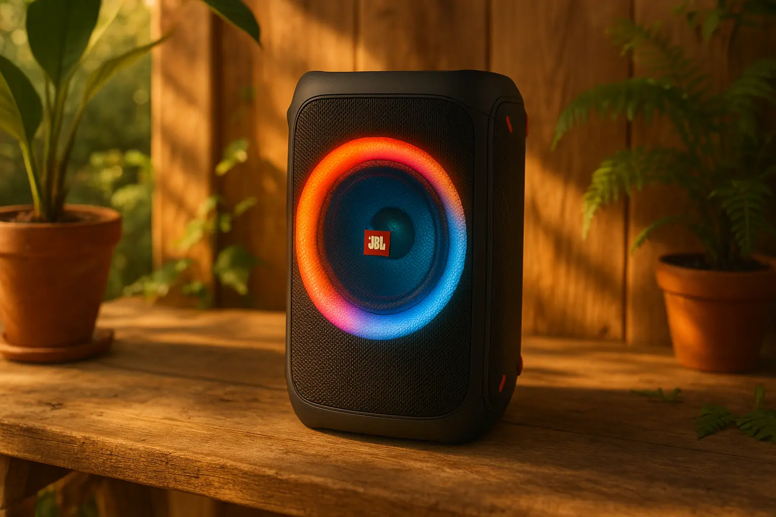 Caixa JBL Partybox 100 barata com alta avaliação