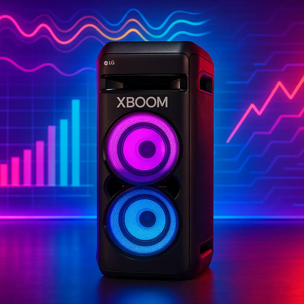 Custo-benefício: 6 caixa de som LG Xboom RN9 por menos de R$ 2.300