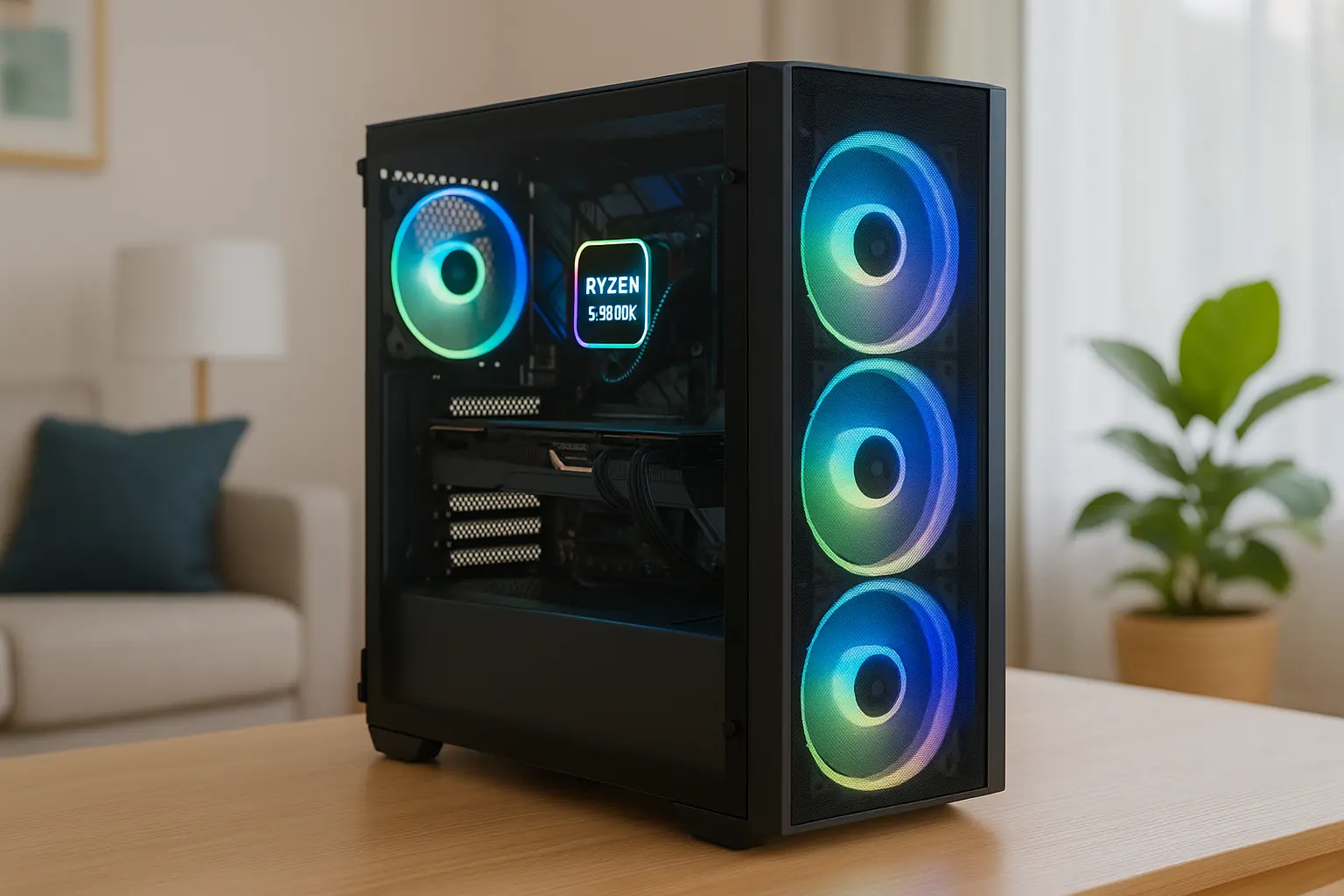 6 PC gamer Ryzen 5 5600X com garantia estendida e suporte VIP