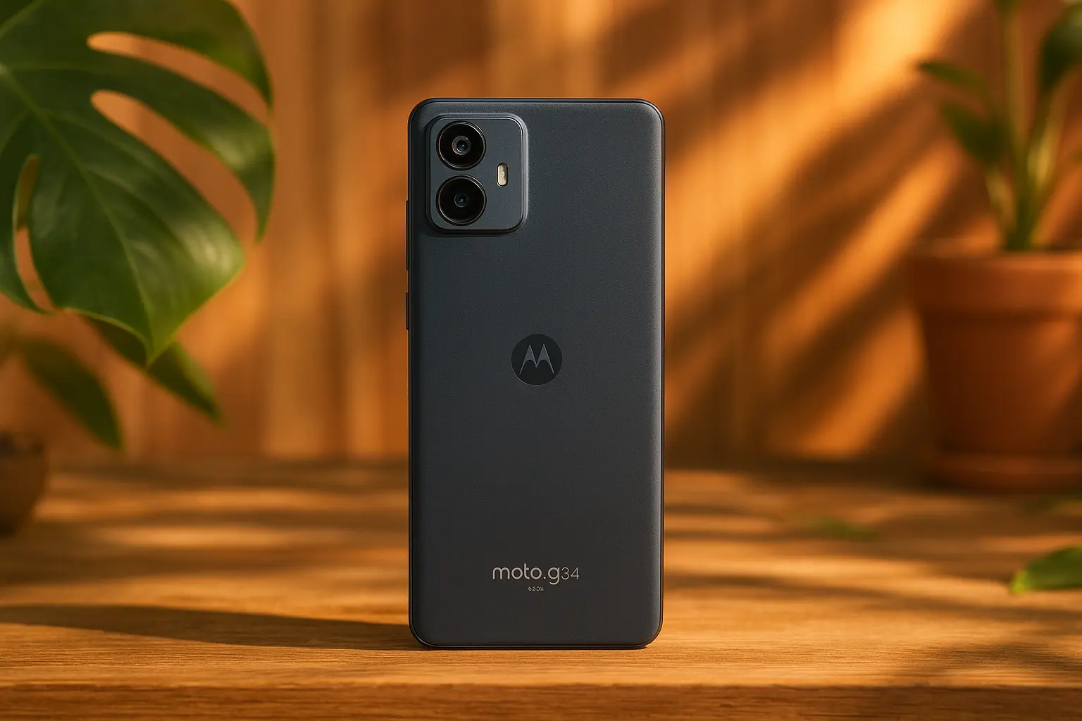 Celular Moto G34 256 Motorola barato e confiável para qualquer bolso