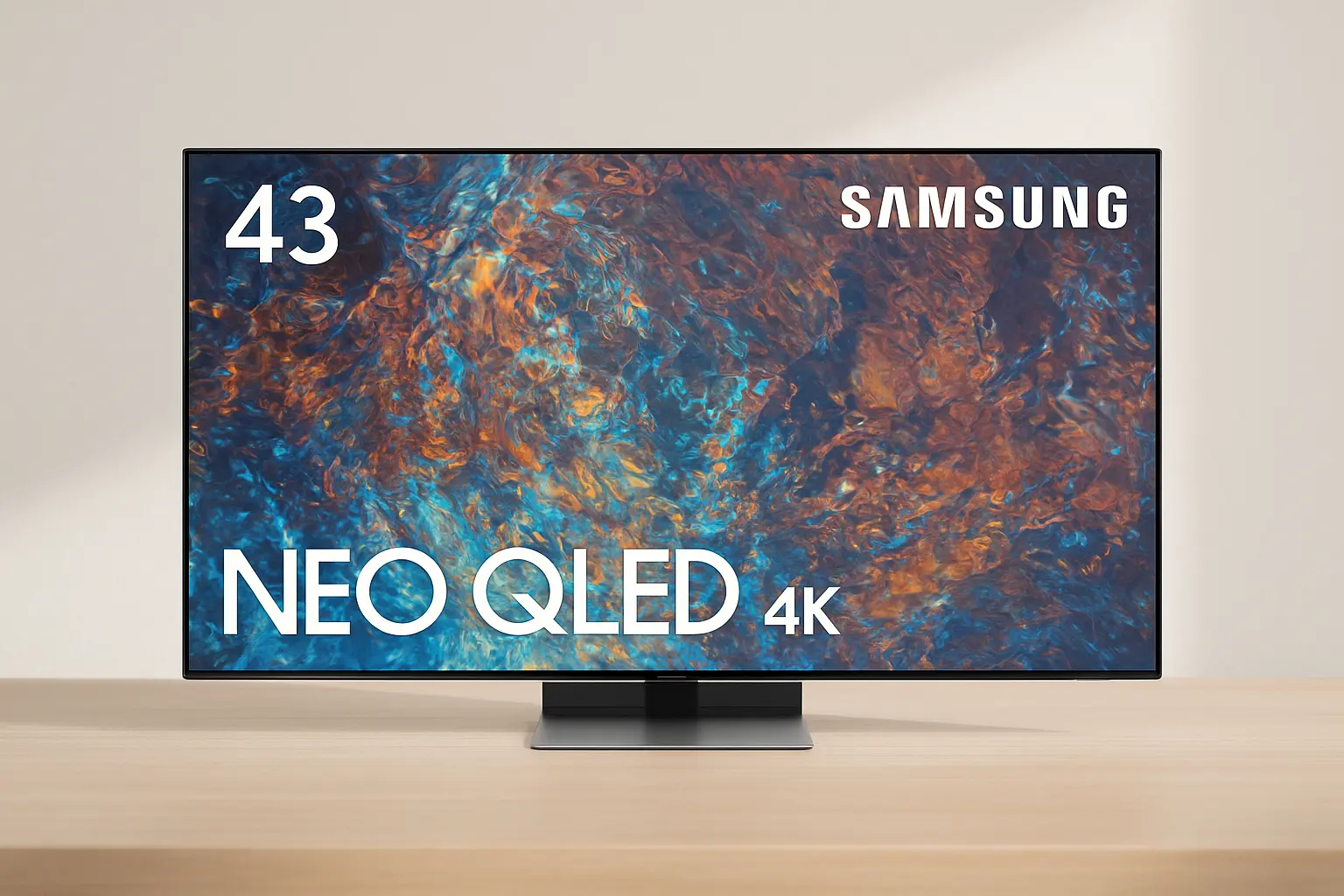melhor smart TV 43 NEO QLED 4K Samsung gaming 43QN90B custo beneficio 2025