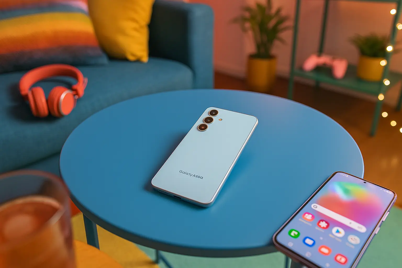 6 Galaxy A55 5G com design premium por preço justo