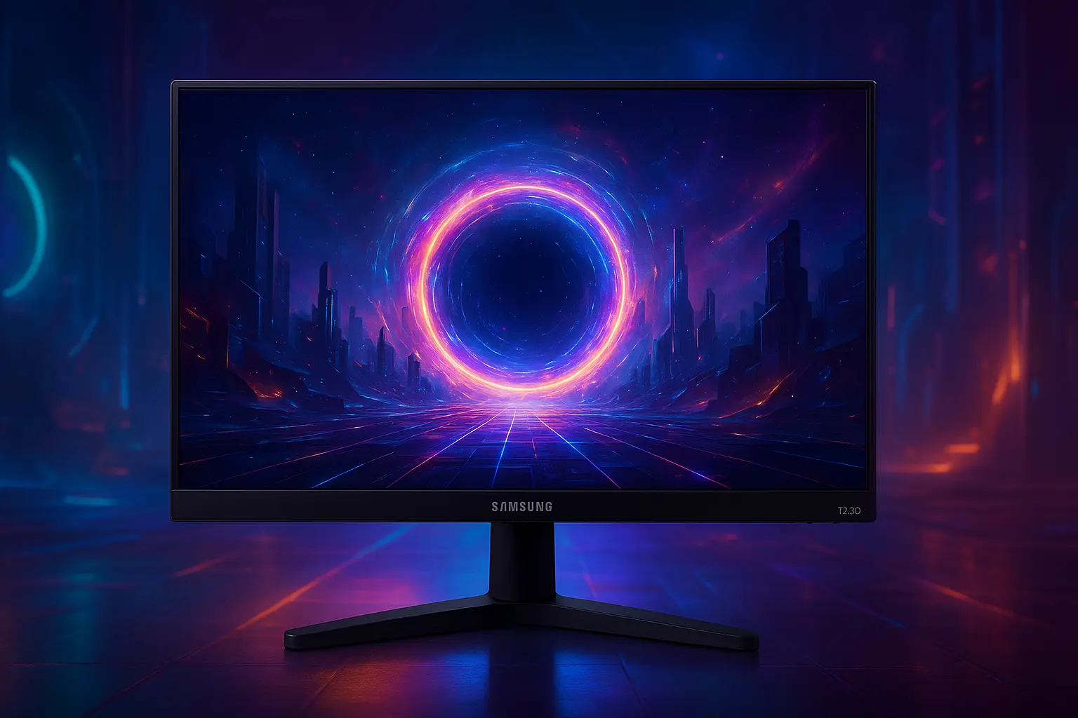 6 monitor gamer Samsung T350 24 com nota máxima dos usuários