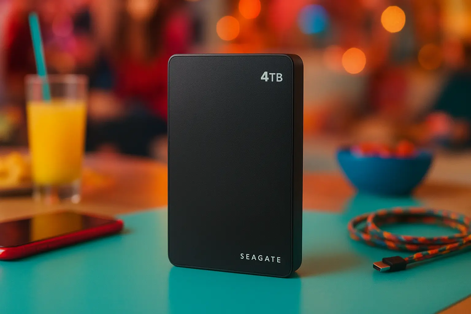 Seagate HD externo 4TB até R$850 com avaliações ★4,6