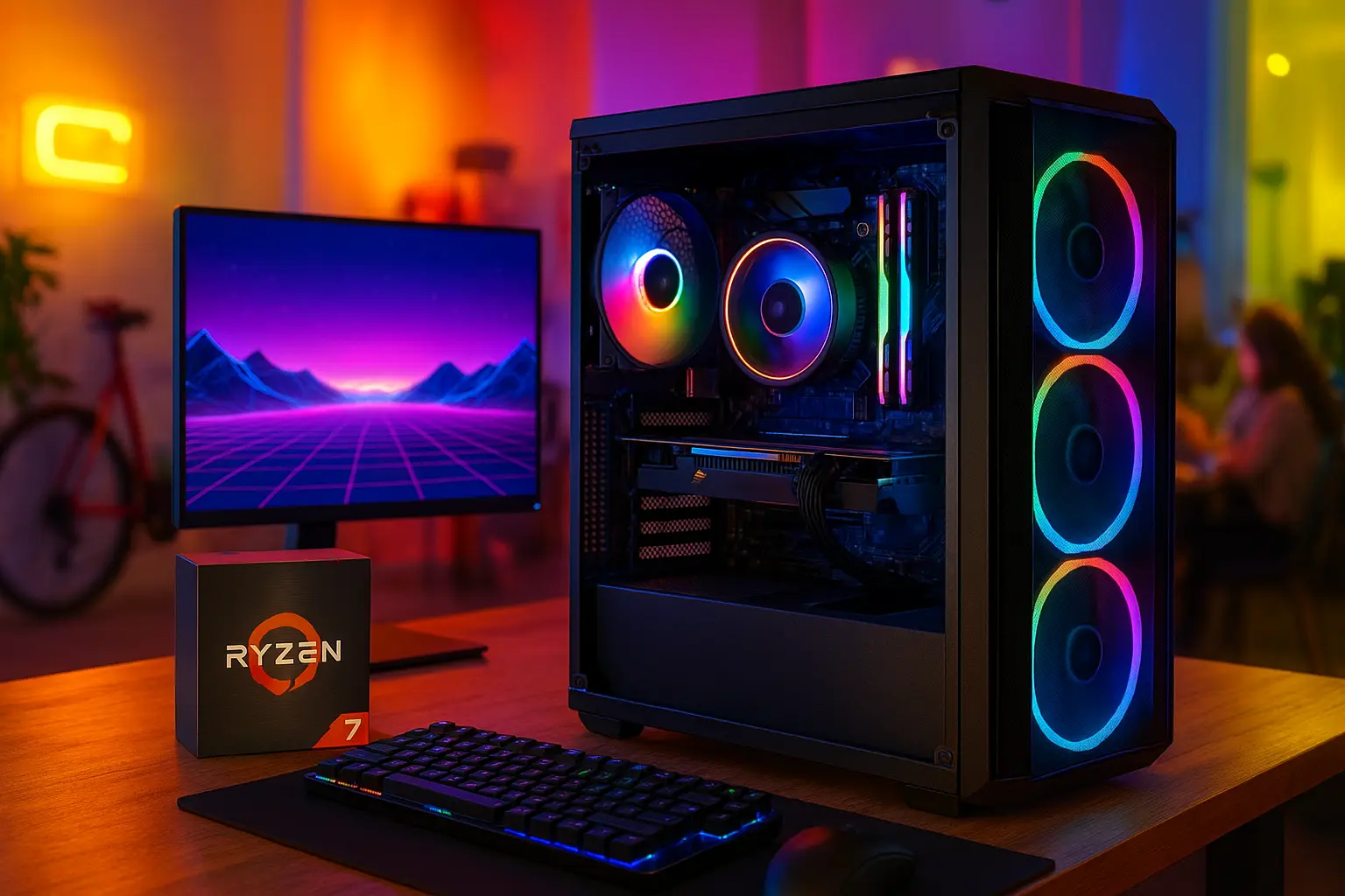6 PC gamer Ryzen 7 5700X bons e baratos para comprar de olhos fechados em 2025