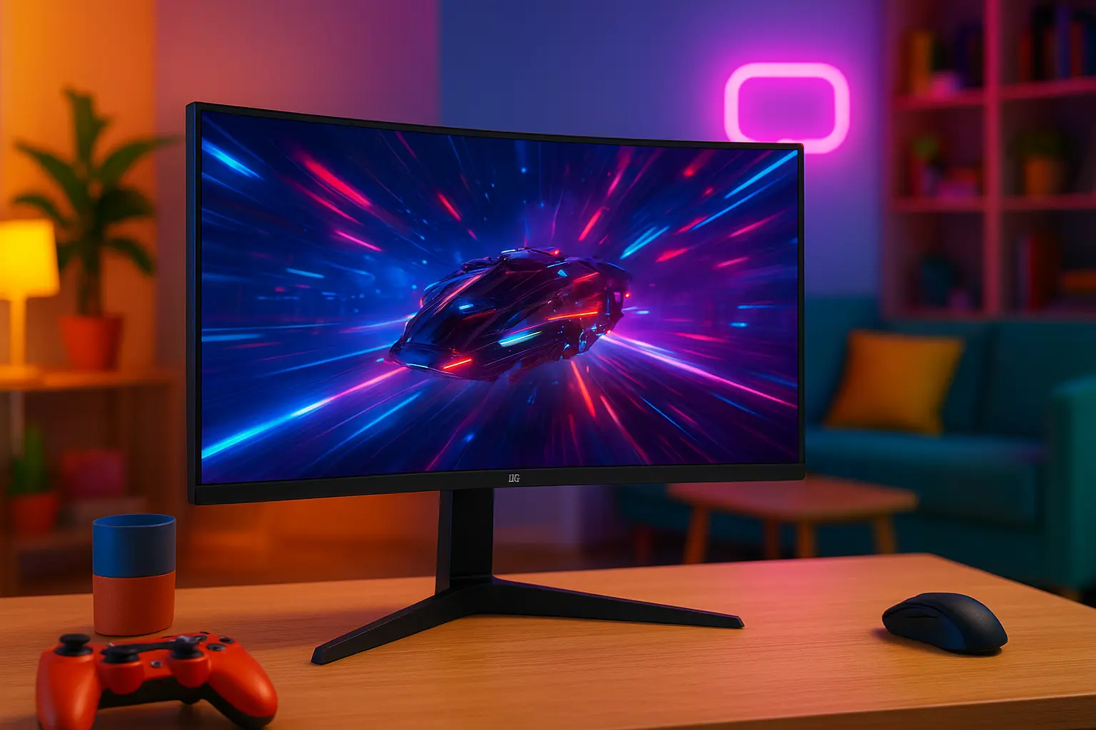 Melhor Monitor Gamer curvo LG Ultragear LG 34 com alta performance