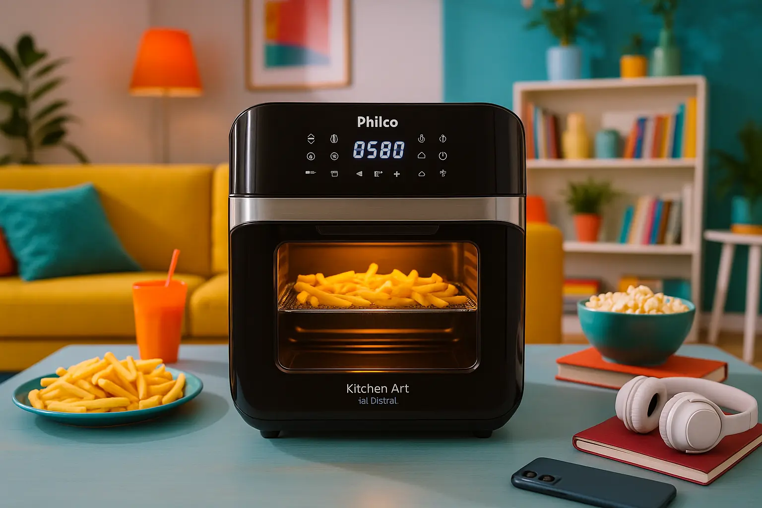 Air fryer oven Philco Kitchen Art 12L digital bom e barato que valem a pena