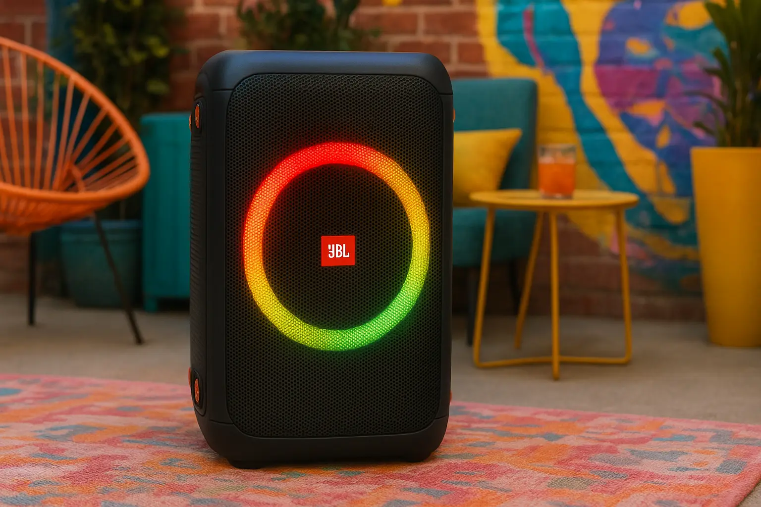 6 caixa de som JBL PartyBox 120 com garantia estendida e suporte VIP em 2025