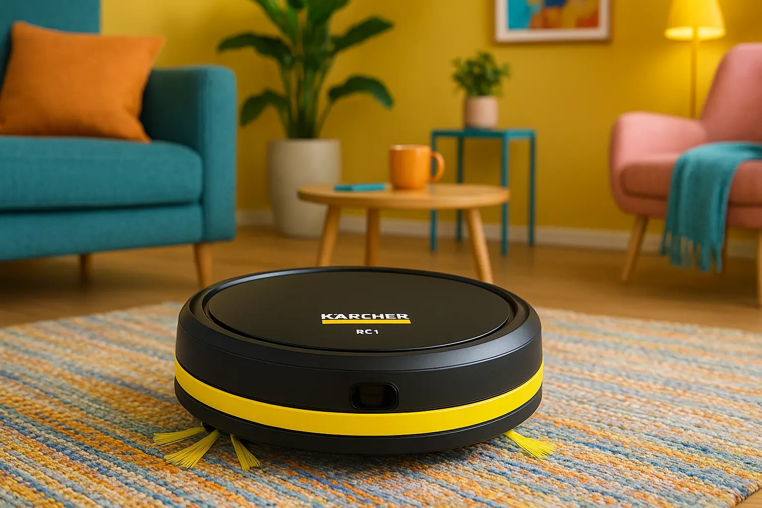 Robô aspirador de pó Kärcher RCV 1 Bivolt barato