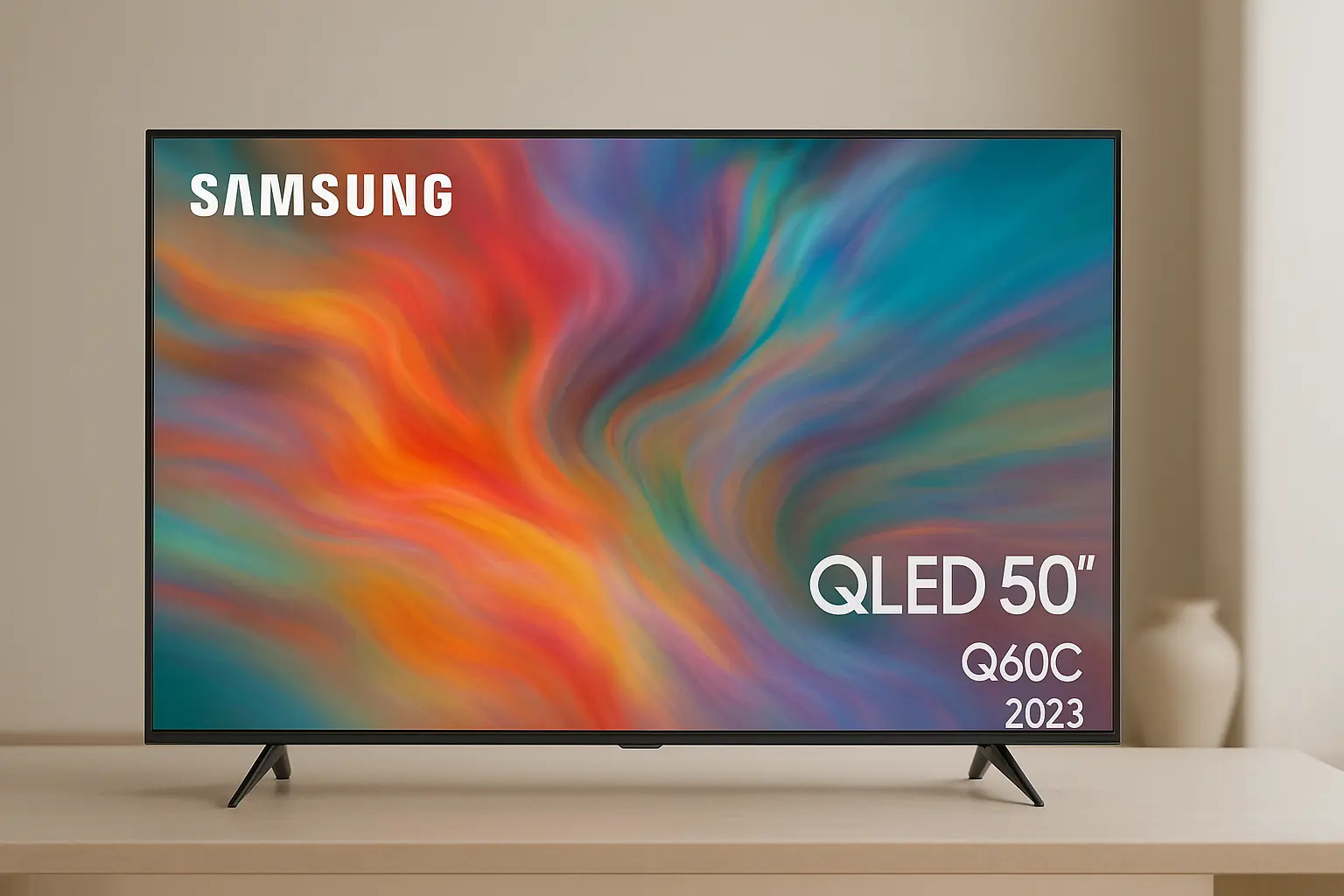 Top 6 Samsung Smart TV 50 QLED 4K Q60C 2023 com performance superior