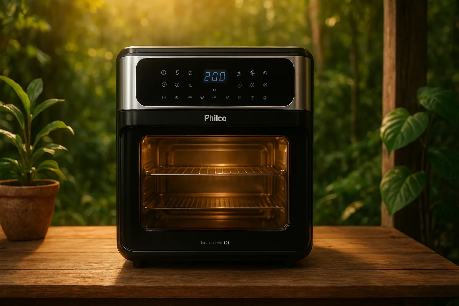 Air fryer oven Philco Kitchen Art 12L digital kfr02 127v barato e confiável para qualquer bolso