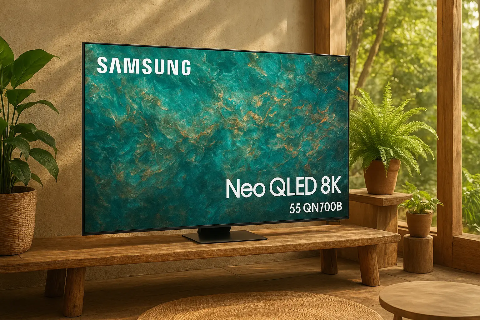 Melhor Samsung Smart TV 55 Neo QLED 8K QN700B com tecnologia avançada