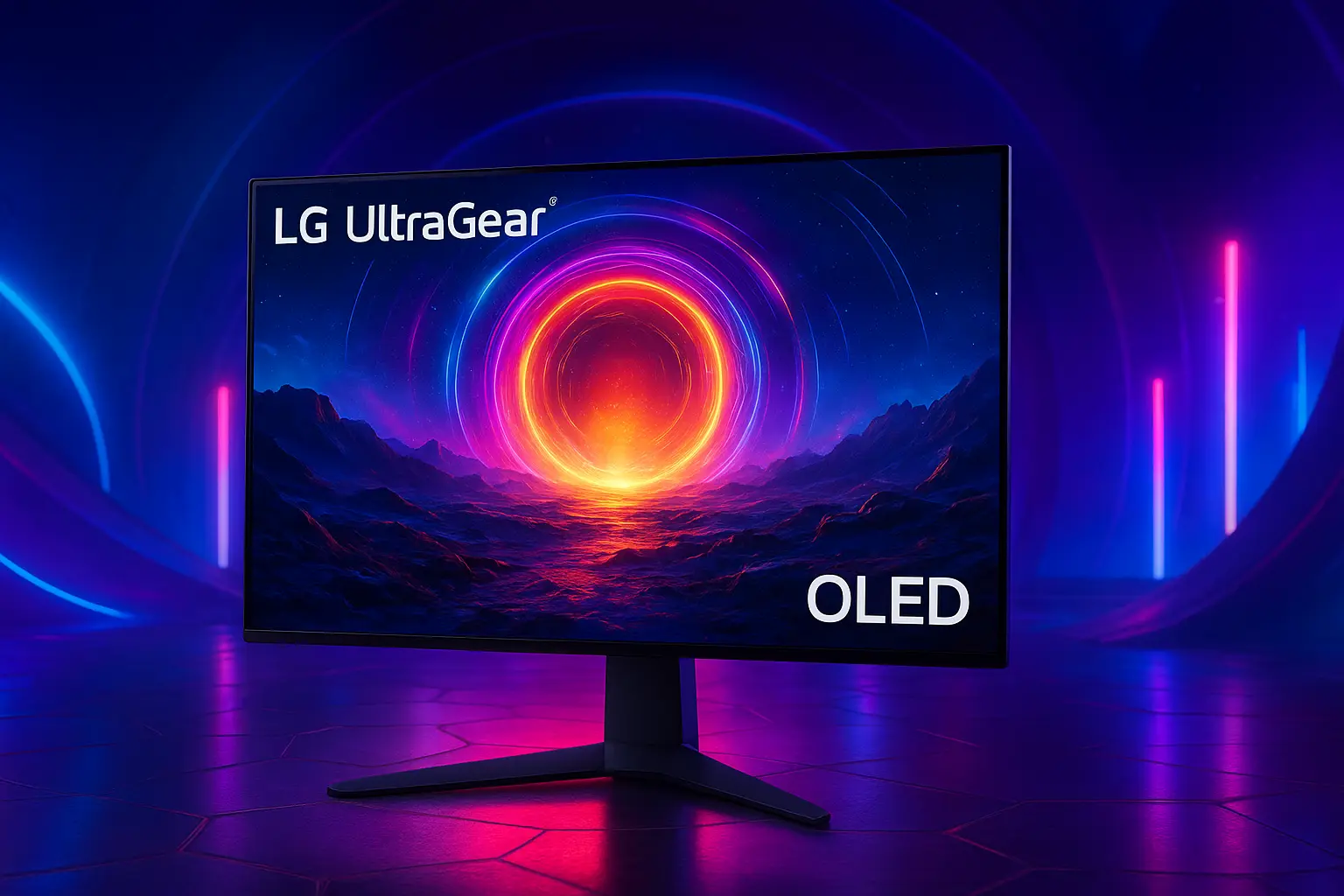 Monitores Gamer LG UltraGear OLED 27 bom e barato que valem a pena
