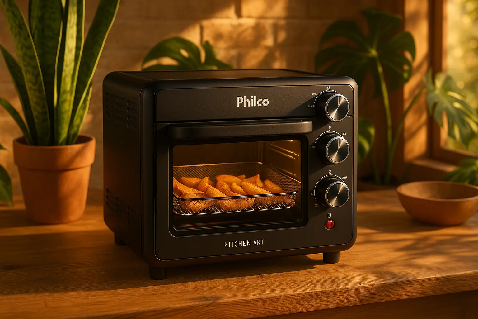 Air fryer oven Philco Kitchen Art barato e confiável para qualquer bolso