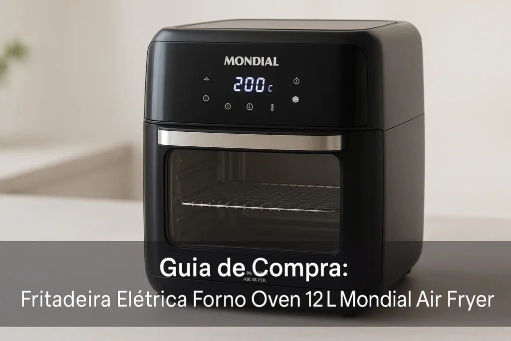 5 Melhores Fritadeiras Elétricas Forno Oven 12L Mondial