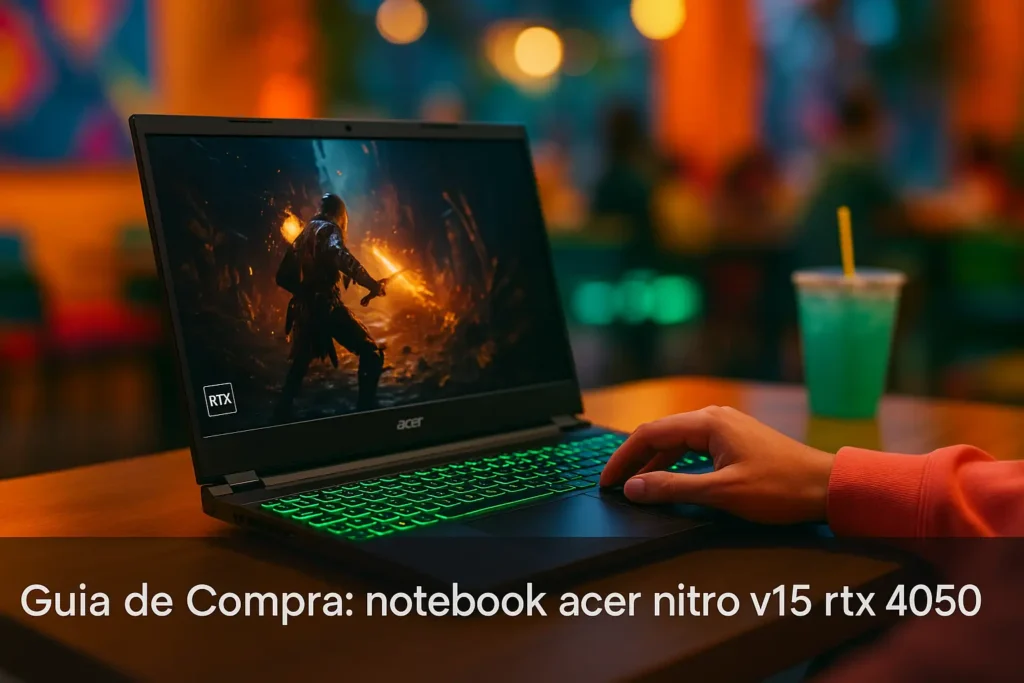 5 Melhores Notebook Acer Nitro V15 RTX 4050 para Performance Gamer