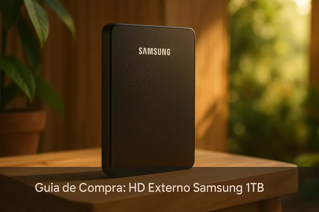 Guia de Compra: 5 Melhores Samsung HD Externo 1TB para 2025