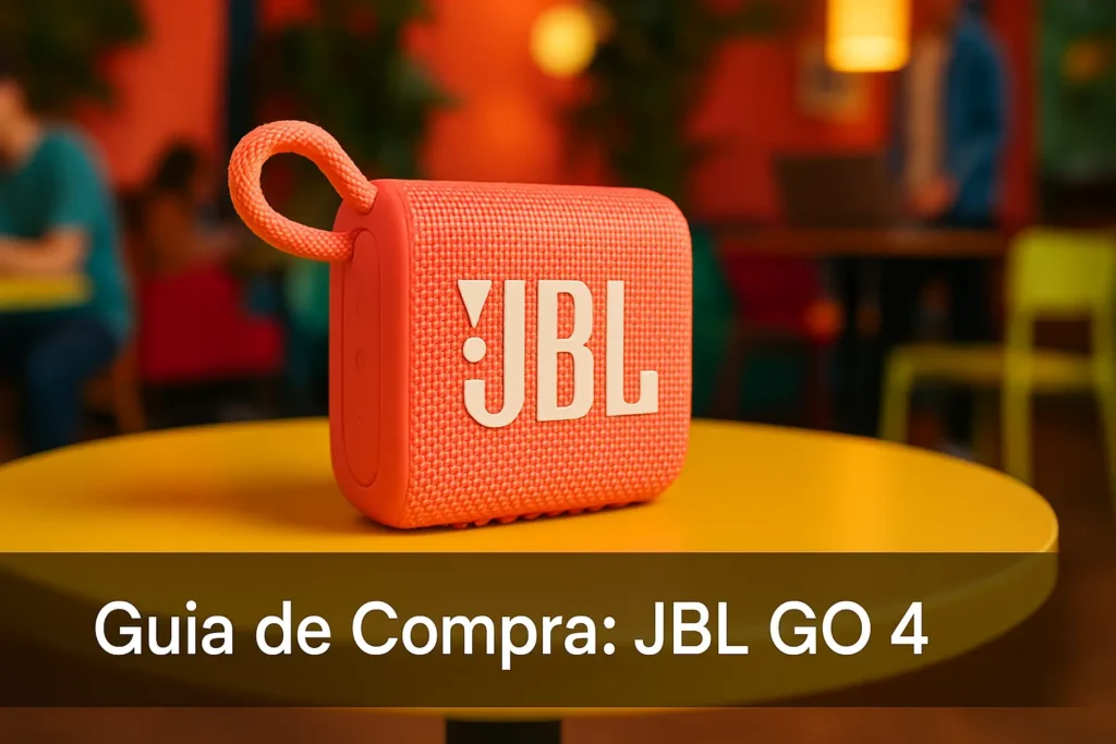 5 Melhores caixinhas de som JBL GO 4 para Quem Busca Qualidade