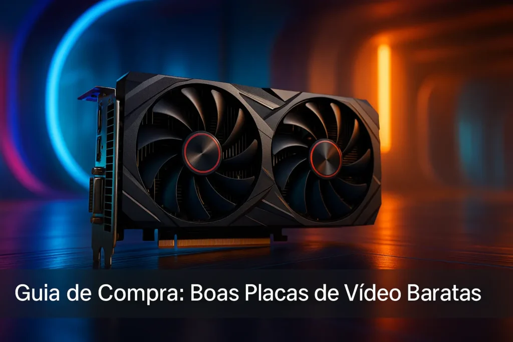 Guia de Compra: 5 Boas Placas de Vídeo Baratas com Excelente Avaliação
