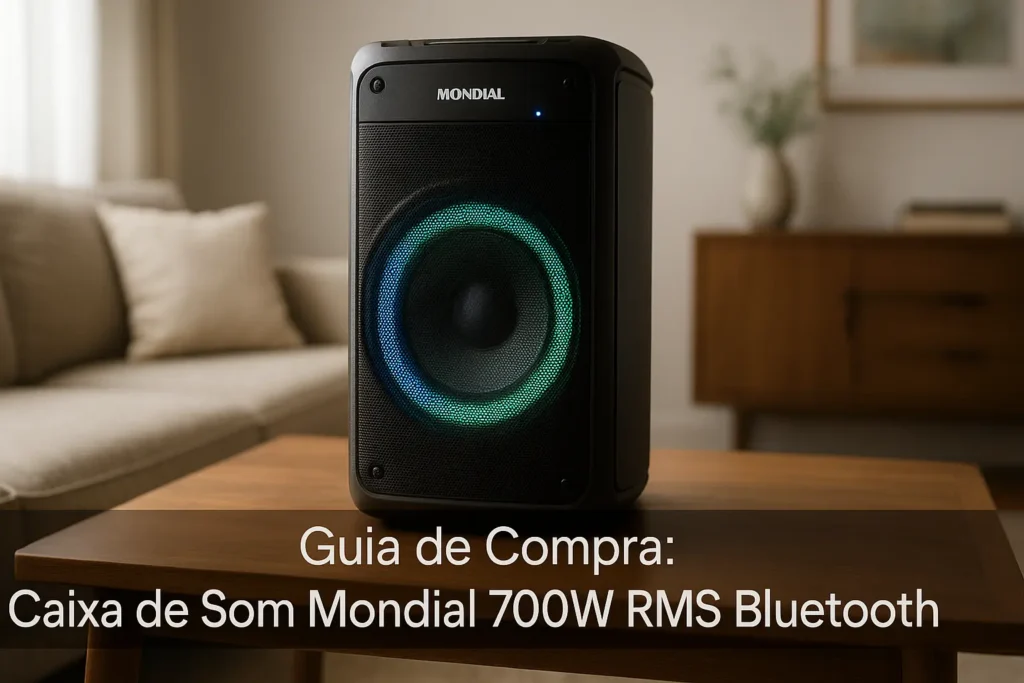 Guia de Compra: 5 Melhores Caixa de Som Mondial 700W RMS Bluetooth