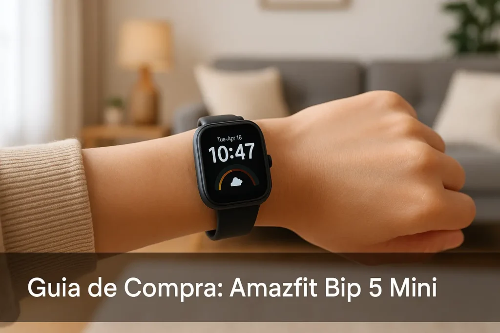 5 Melhores Amazfit Bip 5 Mini que Realmente Valem a Pena