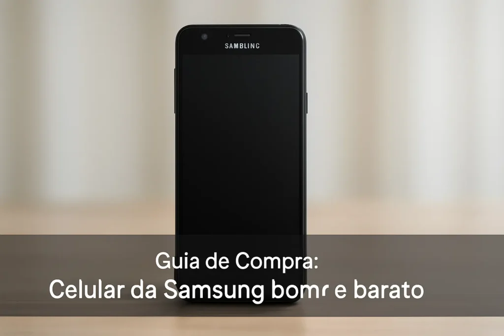 5 Melhores Celulares da Samsung Bom e Barato